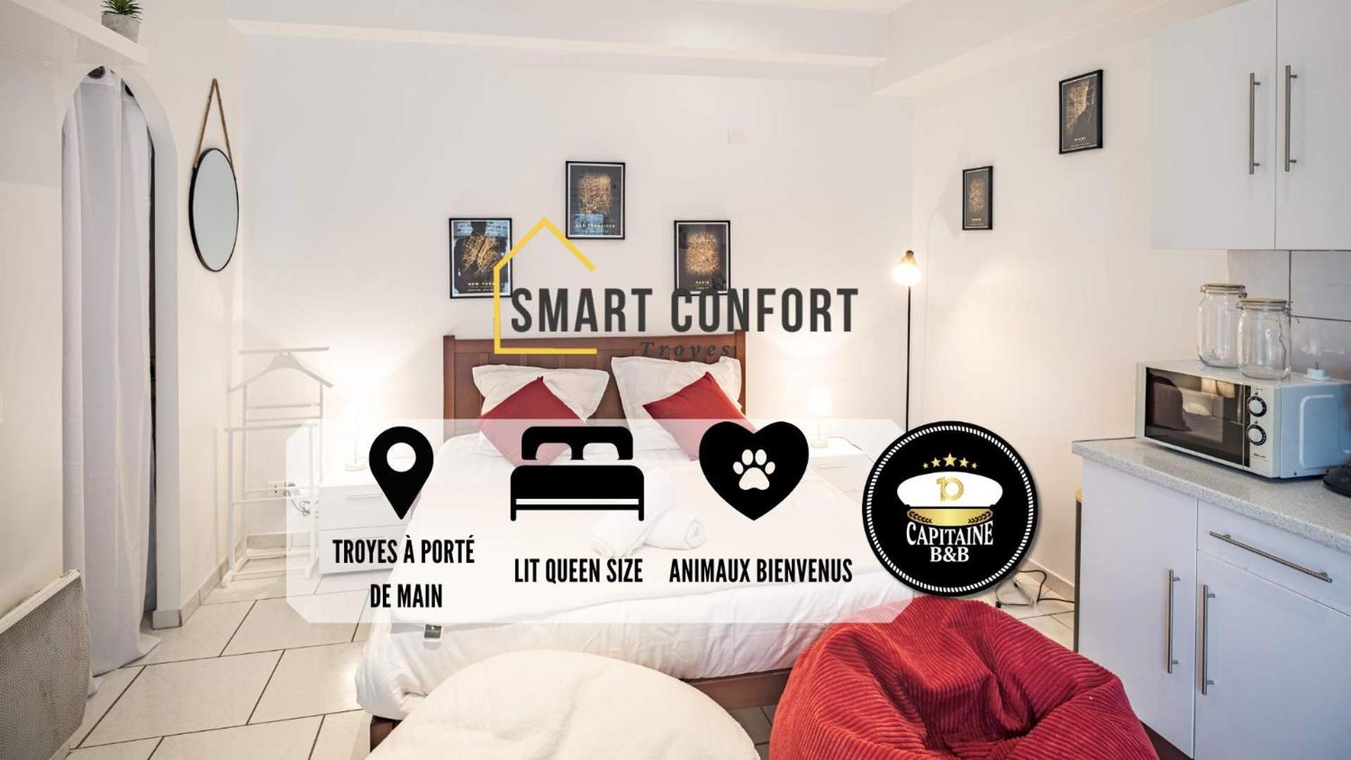 Smart Confort 1 - Studio Confort Et Style Troyes Kültér fotó